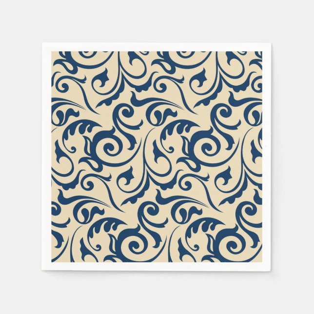 Persian Motifs Inspiration 2 Napkin (Front)