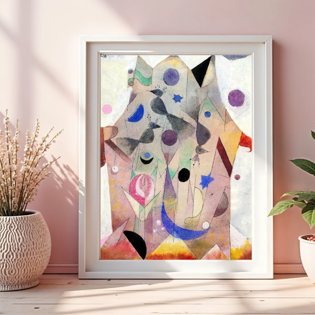 Persian Nightingales by Paul Klee, Abstract Art Poster (Creator Uploaded)