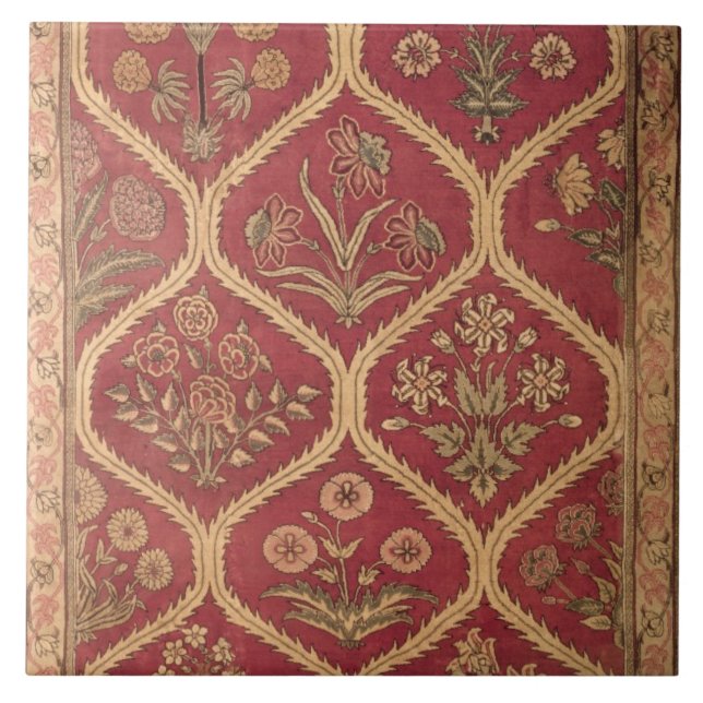 Persian or Turkish carpet, 16th/17th century (wool Tile (Front)