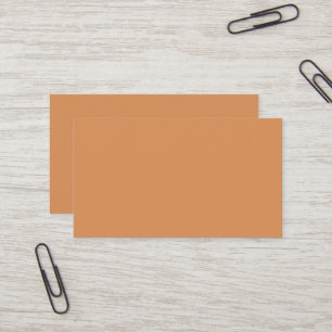 Persian Orange Business Card