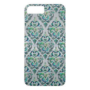 Persian Oriental  pattern abalone and pearl Case-Mate iPhone Case