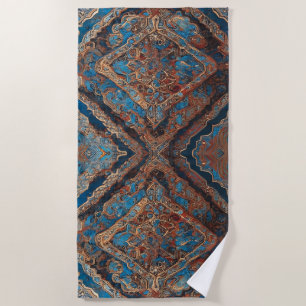 Persian Popular Beautiful Old Pattern Collection Beach Towel