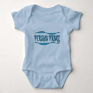 Persian Prince - in Blue Baby Bodysuit