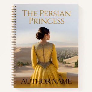 Persian Princess Book Cover Inspiration Notebook