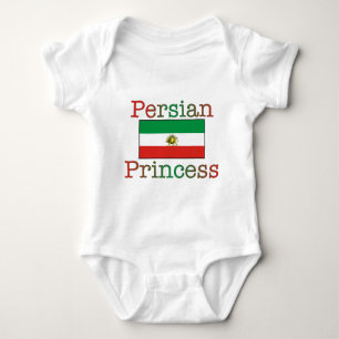Persian Princess Flag Baby Bodysuit