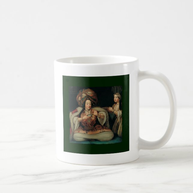 Persian Queen Shirin  Enjoying Coffee Mug (Right)