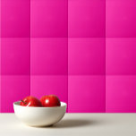 Persian Rose solid deep pink Tile<br><div class="desc">Persian Rose solid deep pink colour design.</div>