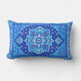 PERSIAN RUG - Blue Lumbar Cushion