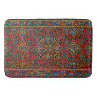 Persian Rug Carpet Red Blue Classic
