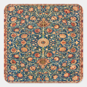 Persian Rug Design Square Sticker