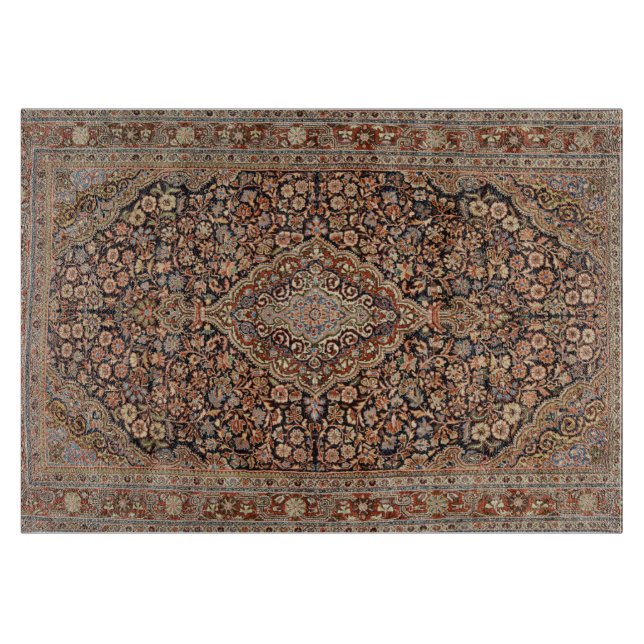  Persian Silk Rug Print Cutting Board (Front)