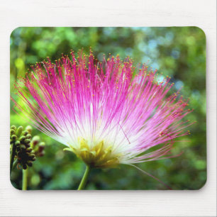Persian Silk Tree Flower Mouse Mat
