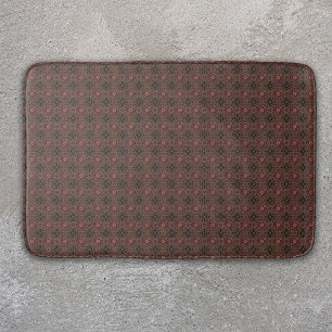 Persian sunniest framed ethnic pattern bath mat