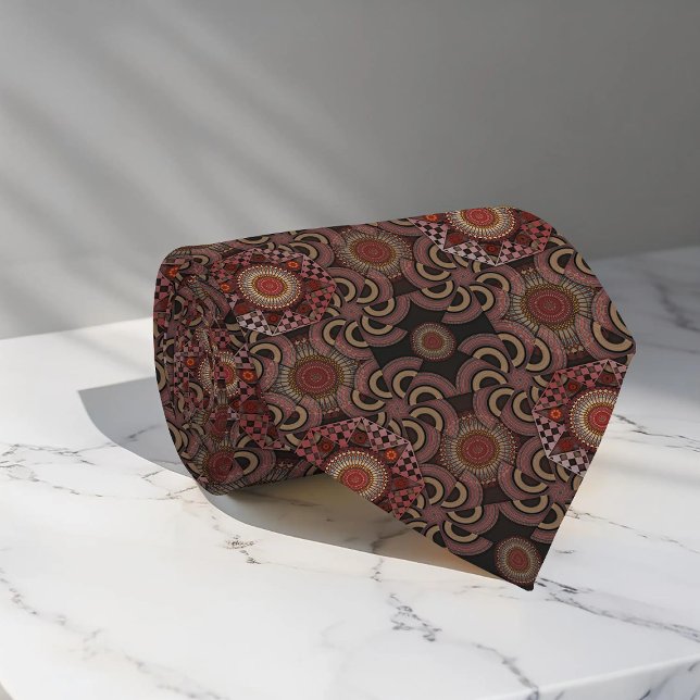 Persian sunniest framed ethnic pattern tie (Creator Uploaded)