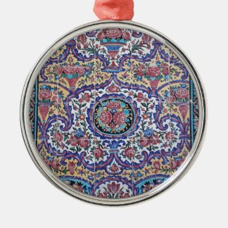 Persian Tiles Metal Tree Decoration