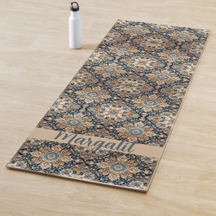 Persian Turkish Arabic Indian Rug Designer Style Yoga Mat