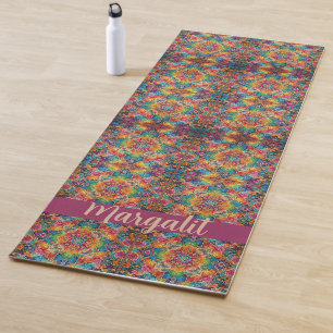 Persian Turkish Arabic Indian Rug Designer Style Yoga Mat
