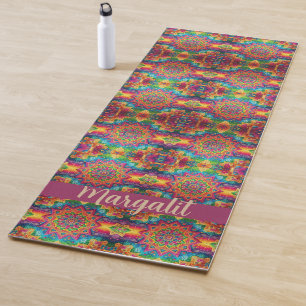 Persian Turkish Arabic Indian Rug Designer Style Yoga Mat