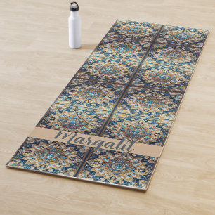 Persian Turkish Arabic Indian Rug Designer Style Yoga Mat