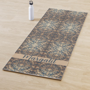 Persian Turkish Arabic Indian Rug Designer Style Yoga Mat