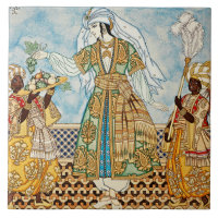 “Persian Women” Illustration by Ivan Bilibin
