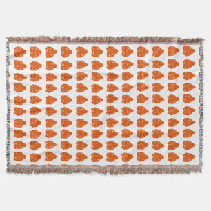 Persimmon Asian Moods Buddah Boys Throw Blanket