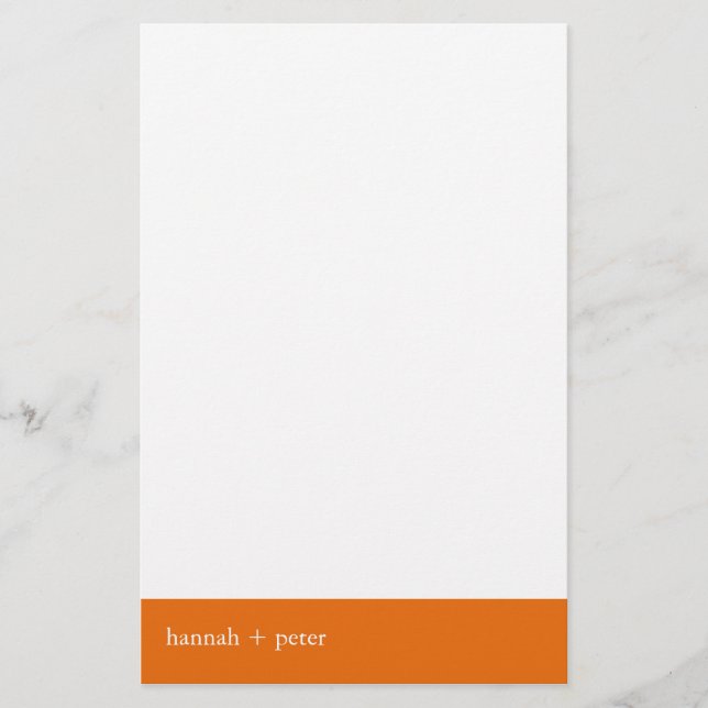 Persimmon Banner :: Stationery (Front)