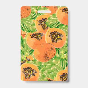 Persimmon ID Badge
