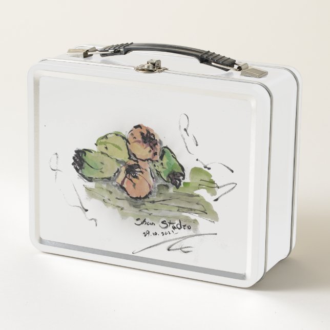 Persimmon Metal Lunchbox (Front)