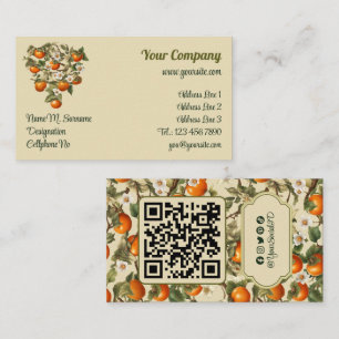 Persimmons Business Card