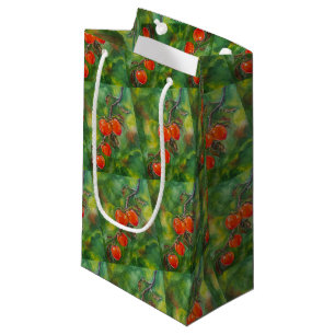 Persimmons in the October Mist by Alfred Fox Small Gift Bag