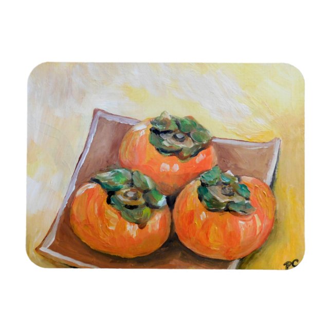Persimmons Magnet (Horizontal)