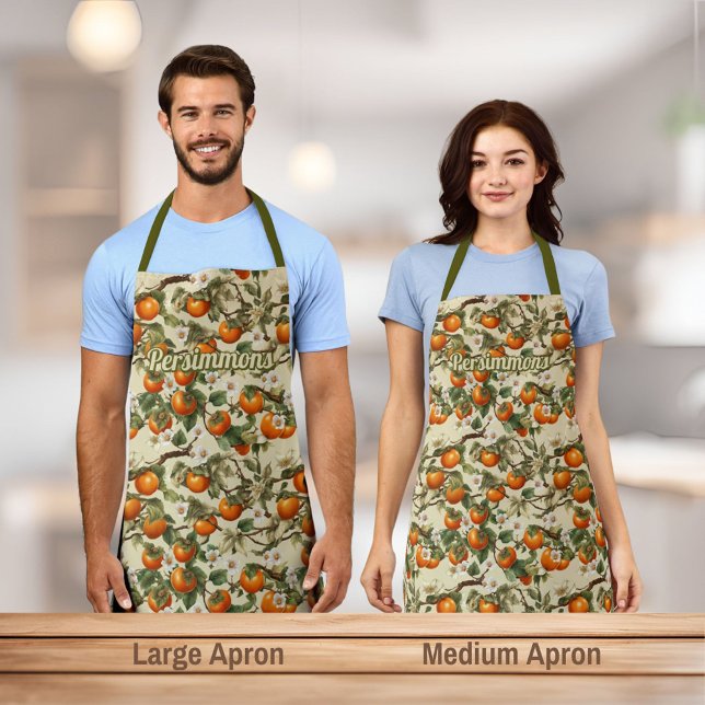 Persimmons Pattern Apron (Creator Uploaded)