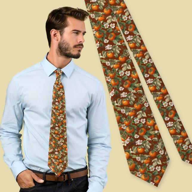 Persimmons Pattern Tie (Creator Uploaded)