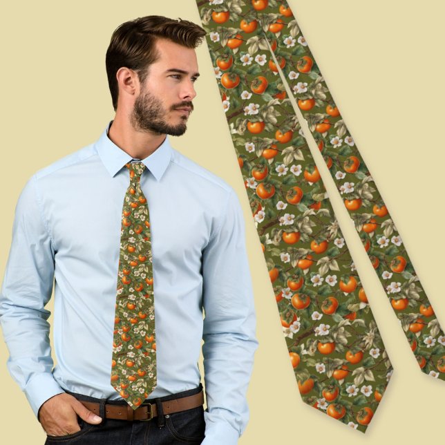 Persimmons Pattern Tie (Creator Uploaded)