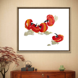 Persimon Canvas Print