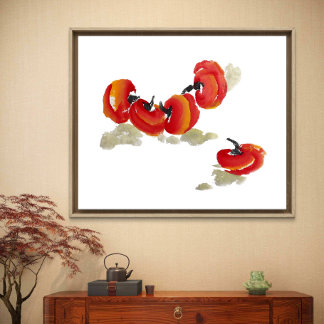 Persimon Canvas Print