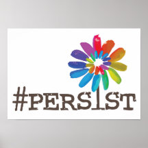 Persist March Poster