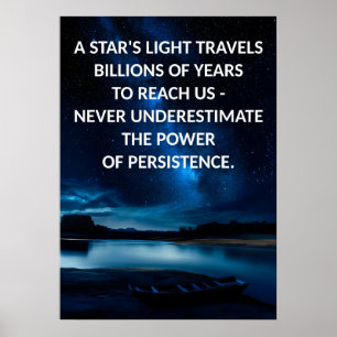 Persistence Motivational Poster Quotes