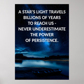 Persistence Motivational Poster Quotes