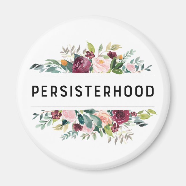 persisterhood magnet (Front)