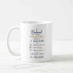 Persnalize Doctor Appreciation Thank You Physician Coffee Mug