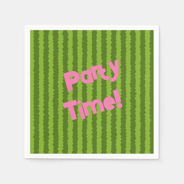 Persolanized Watermelon Napkin (Front)