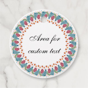 Persolized Christmas Favour Tags