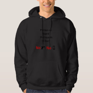 Person On Board Hoodie