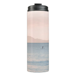 PERSON PADDLE BOARDING THERMAL TUMBLER