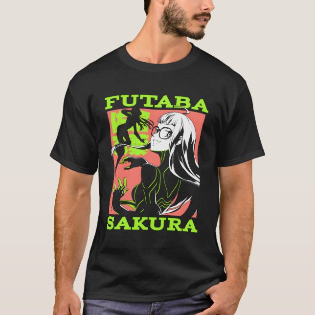 Persona 5 Futaba Sakura Collage T-Shirt (Front)