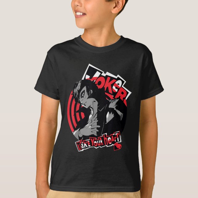 Persona 5 Joker Take Your Heart Atlus  T-Shirt (Front)