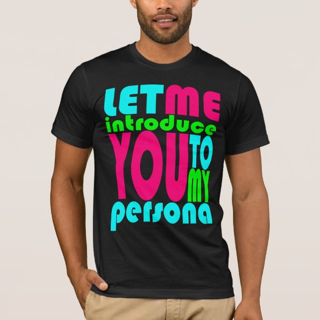 "Persona" Lyric Tee (Front)