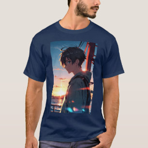 Personaje masculino de anime gift T-Shirt